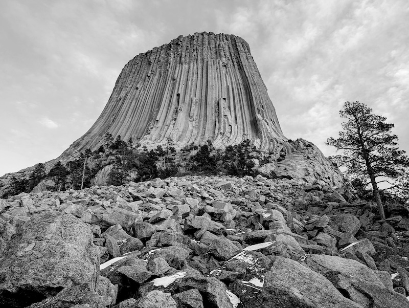 One last look at Devil’s Tower before we finish up the trail.